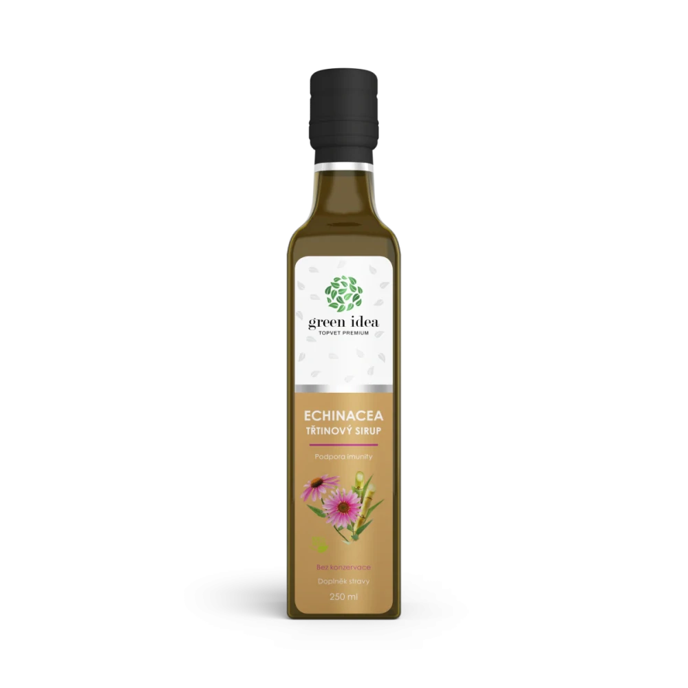 Echinacea (třapatka nachová) - třtinový sirup - 250 ml