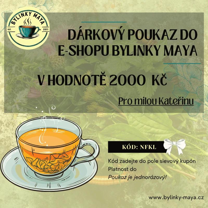 Dárkový poukaz elektronický – 2 000 Kč
