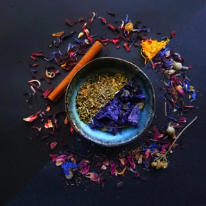 Sléz maurský květ, list