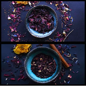 Ibišek súdánský květ (Karkade)