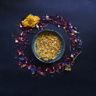 Měsíček lékařský květ – řezaný – 50 g