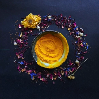 Kurkuma oddenek mletý