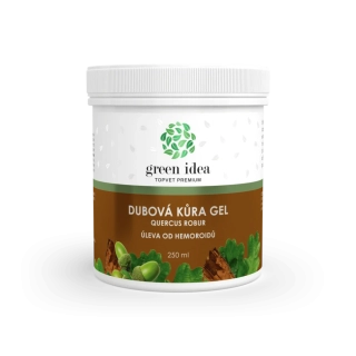 Dubová kůra - masážní gel - 250 ml