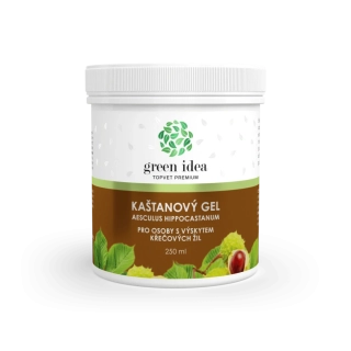Kaštanový gel (jírovec maďal) - 250 ml