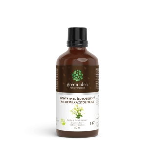 Kontryhel žlutozelený tinktura - bylinný lihový extrakt (kapky) 50 ml