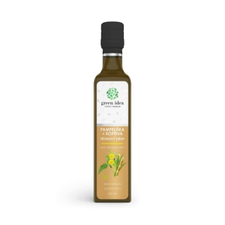 Pampeliška a kopřiva - třtinový sirup - 250 ml