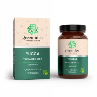 Yucca shidigera - bylinné tobolky 60 ks - detoxikace, revitalizace