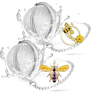 Sítko na čaj závěsné s přívěskem